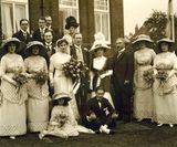 Fred Tillotson Wedding Group 1912